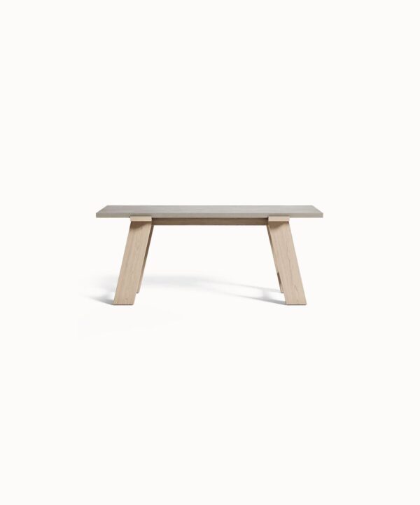 Concrete Desk with Wood